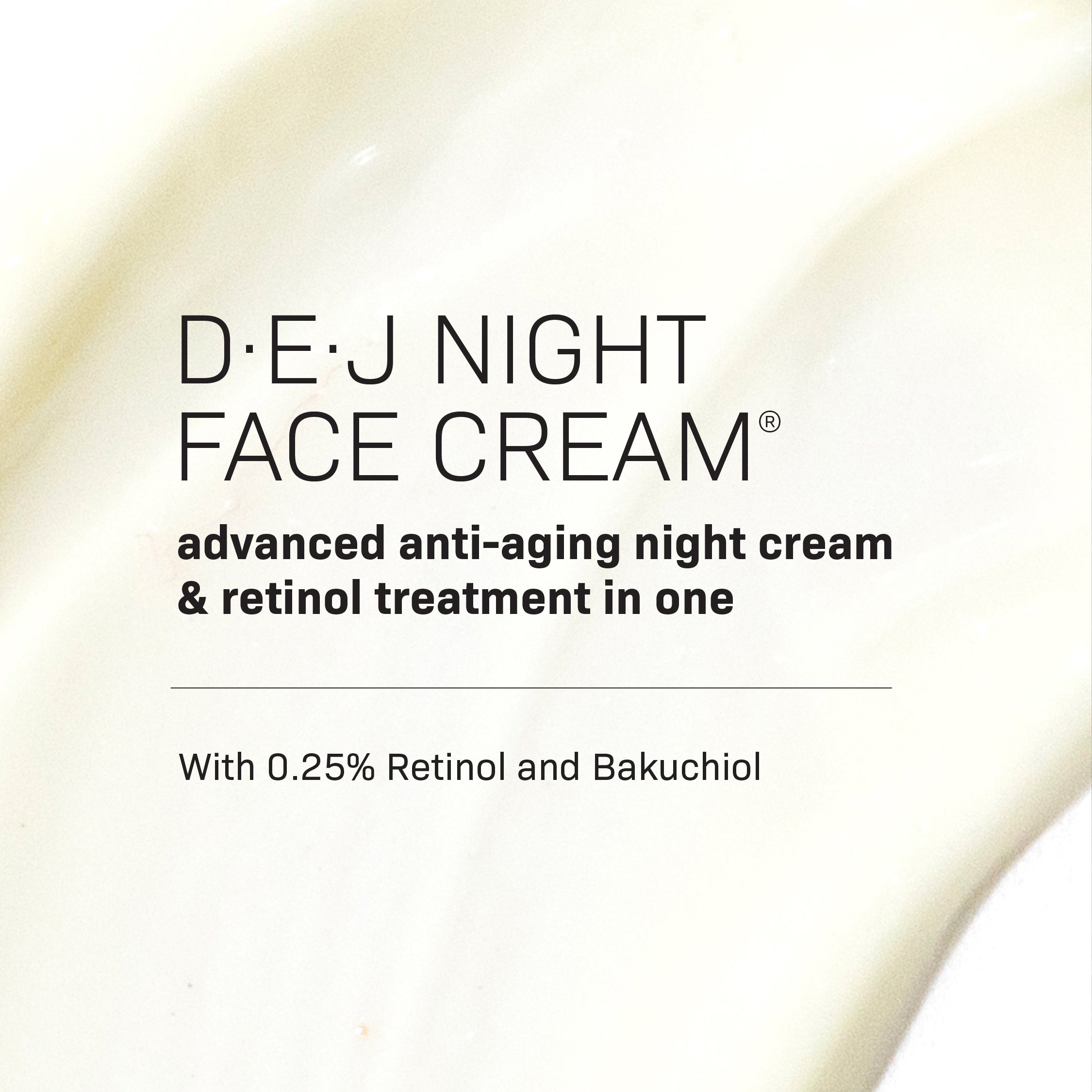 D·E·J Night Face Cream® 1.7 OZ - Imagen 3